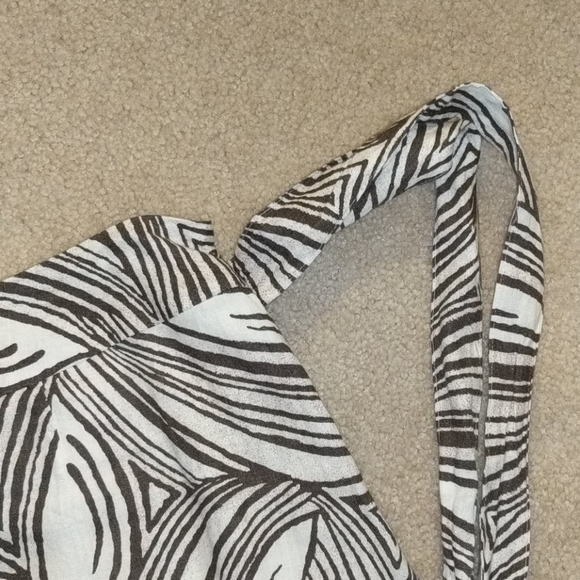 Talbots Irish Linen Brown Skirt Size 6 - Picture 7 of 9